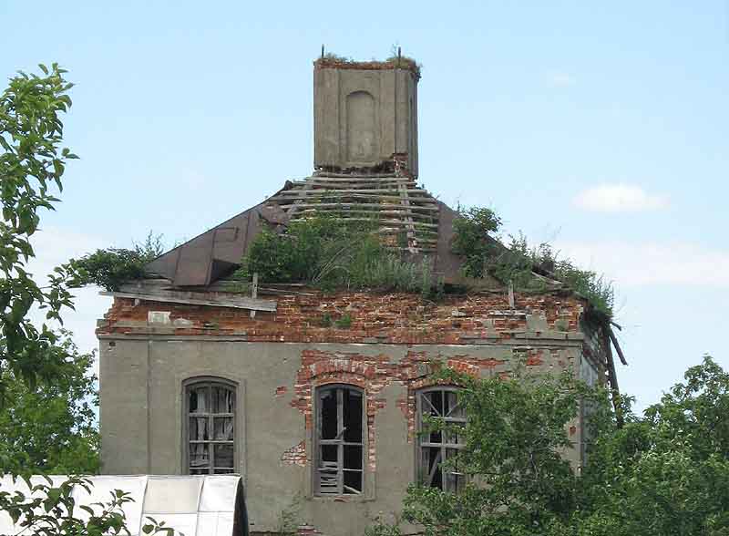 Елатьма. Вознесенская церковь. Куб храма. 2008 г. (Фото Н.Зиновина)