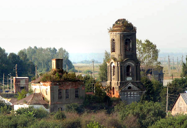 Елатьма. Вознесенская церковь. Фото С.В.Родина 2008 г.