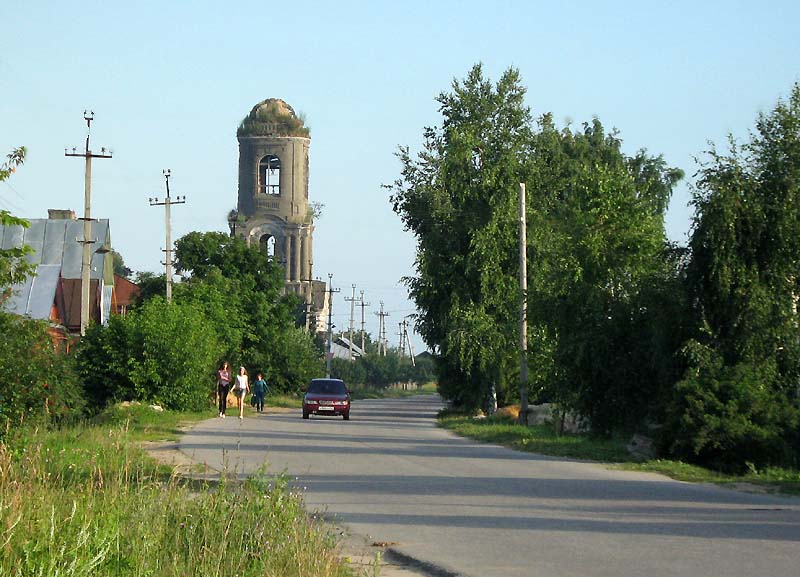 Елатьма. Вознесенская церковь. Фото В.Зиновина. 2009 г.