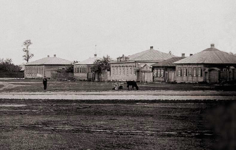Елатьма. Ильинская площадь. Фото начала XX века.